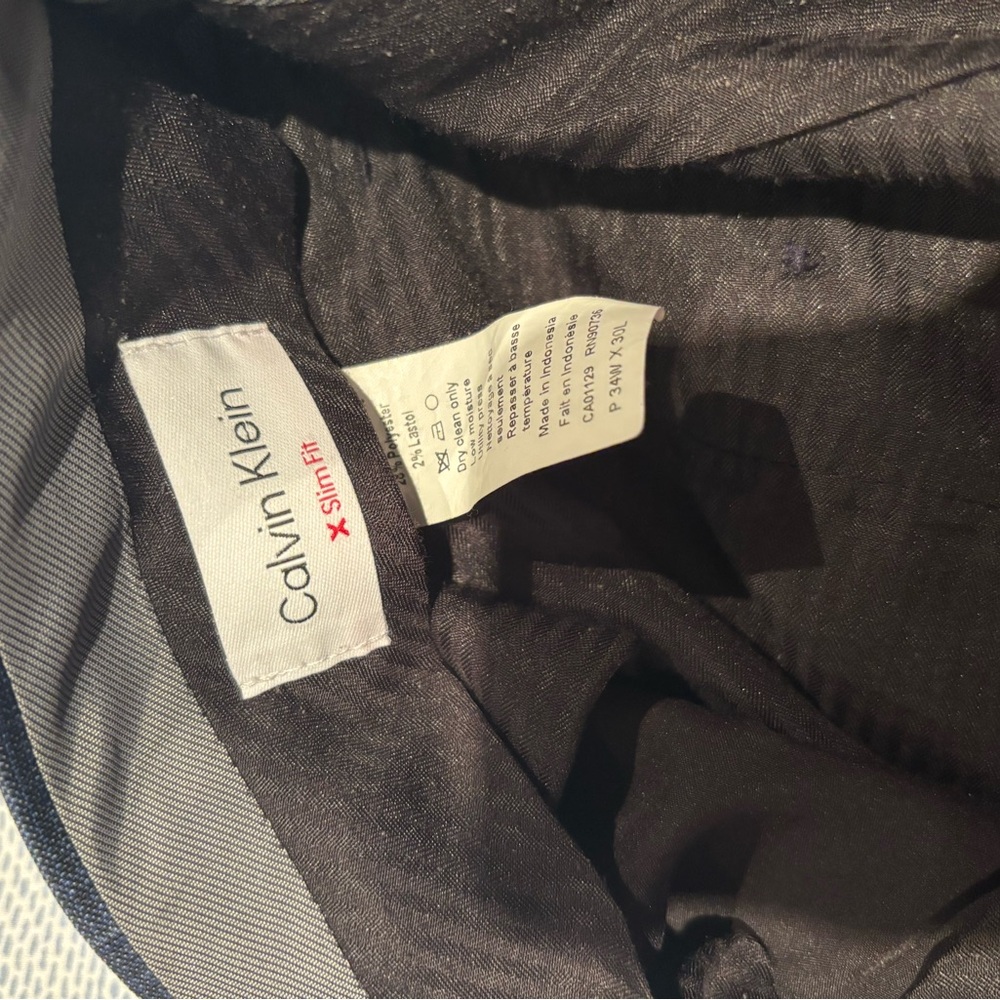 Men’s Calvin Klein Suit Dress Pants